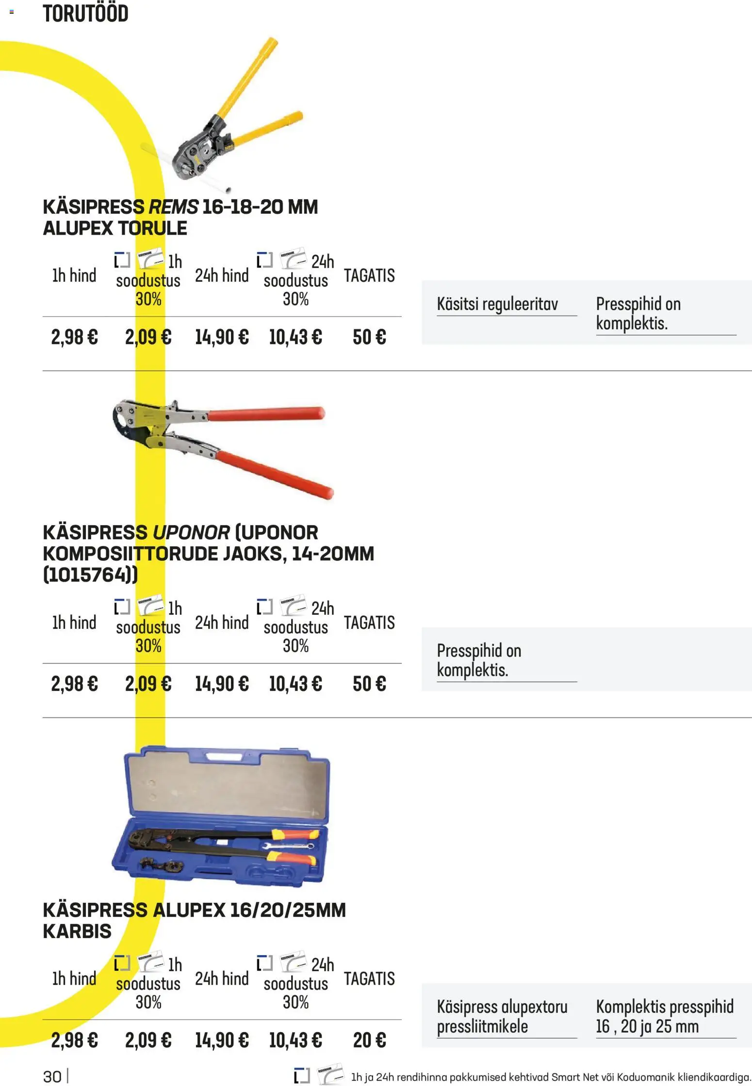 K-Rauta kliendilehe eelvaade alates 2025.12.01