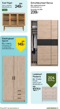 Voorbeeld van Folder van winkel Leen Bakker geldig vanaf 27-10-2025 | Pagina: 12