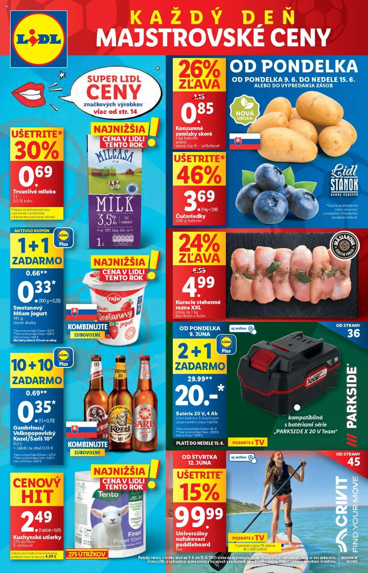Nový LIDL leták od 09.06.2025 > Akčná ponuka online
