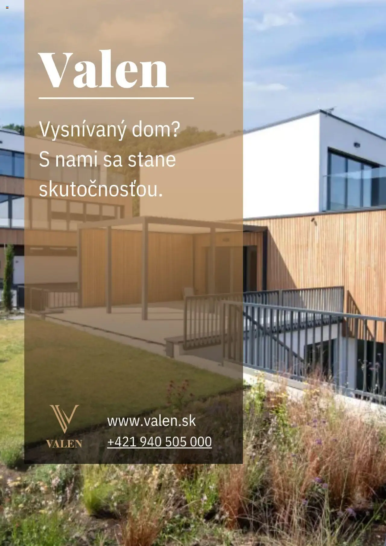 VALEN Finance s. r. o. Vysnívané bývanie? S nami sa stane skutočnosťou (26.08. - 09.09.2025) - Akčná ponuka