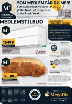 Forhåndsvis Black Friday fra butikk Megaflis gyldig fra 20/11/2025 | Side: 16