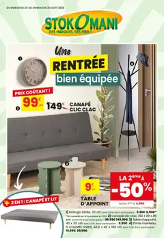 Prévisualisation de Catalogue du magasin Stokomani formulaire valide 20/08/2025