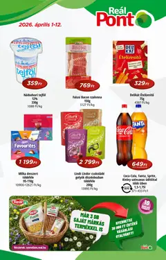 Reál - Reál Pont akciós újság megtekintése, amely érvényes 2026.04.01.-től