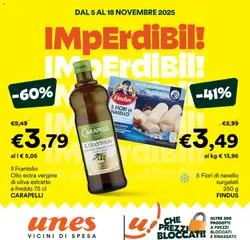 Anteprima dell'opuscolo Volantino Imperdibili dal negozio Unes valido da 05/11/2025