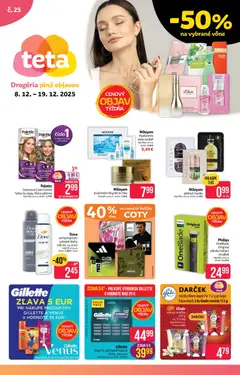 Náhľad Teta drogerie letáku platného od 08.12.2025