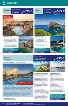 Vorschau von dem Prospekt des Geschäftes Aldi Reisen, gültig ab dem 01.11.2025 | Seite: 8