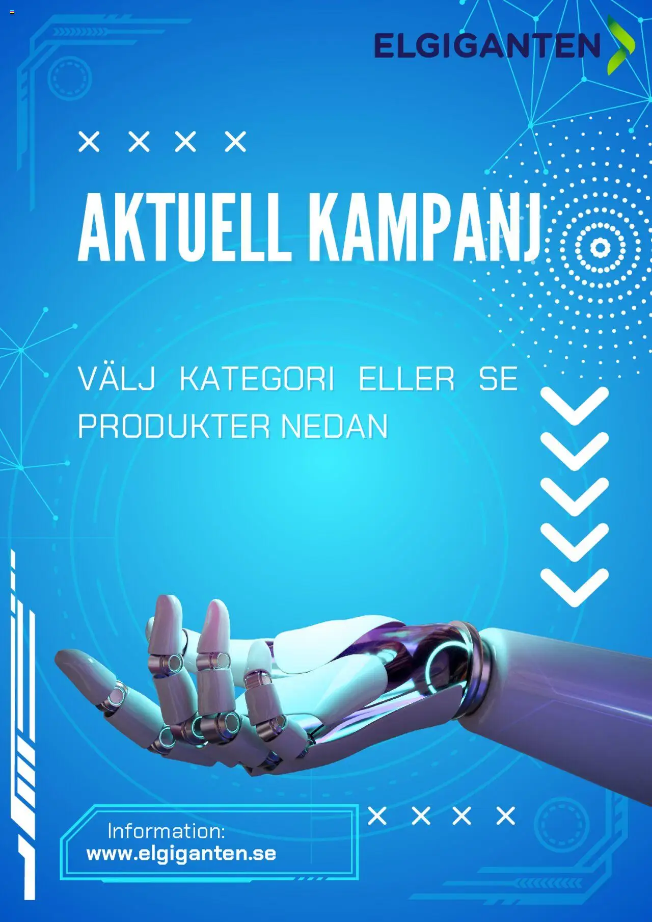 Aktuella reklamblad Elgiganten är giltig 19/08 2025 > Veckans Erbjudanden gäller från 19/08/2025 till 31/08/2025 sidnummer 1