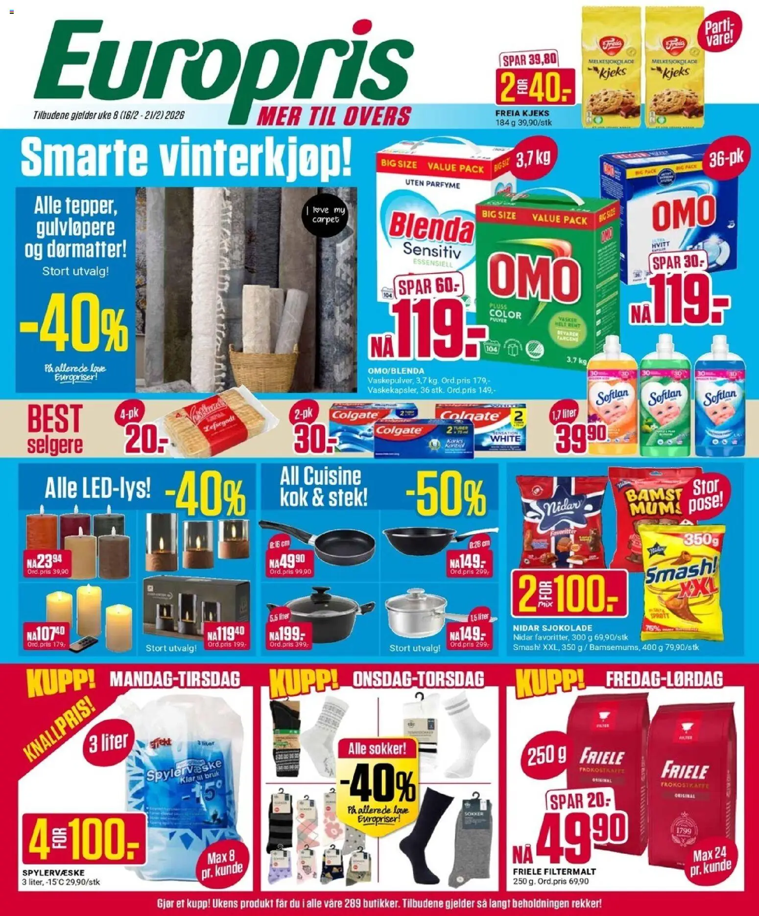 Forhåndsvis Kundeavis fra butikk Europris gyldig fra 16/01/2026