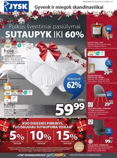 JYSK parduotuvės leidinio Leidinys galiojančio nuo 2025.12.16 peržiūra