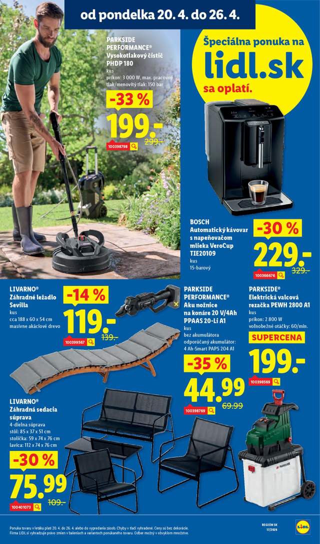 Nový Lidl leták od 20.04.