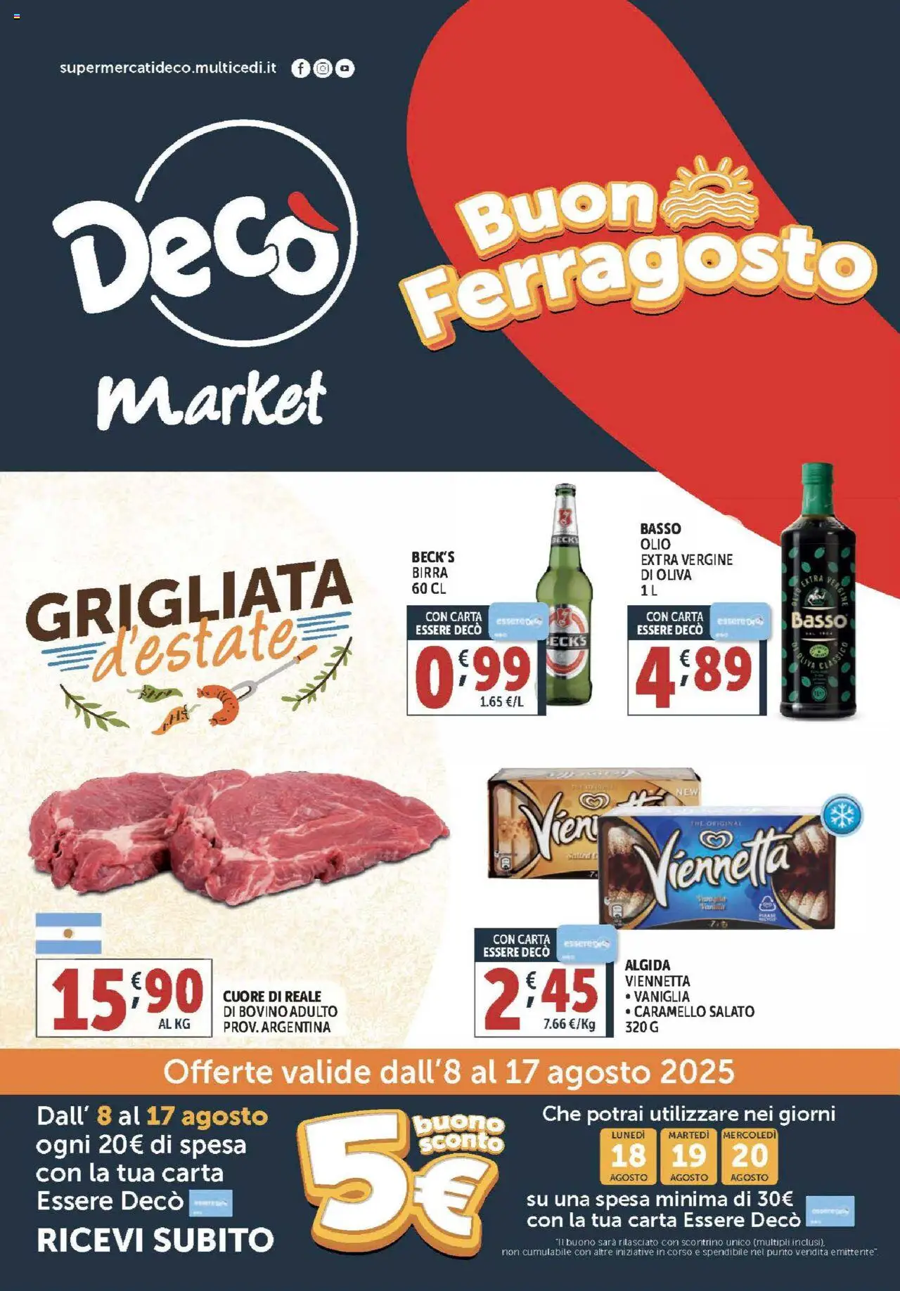 Volantino Decò valido da 08/08/2025 numero di pagina 1
