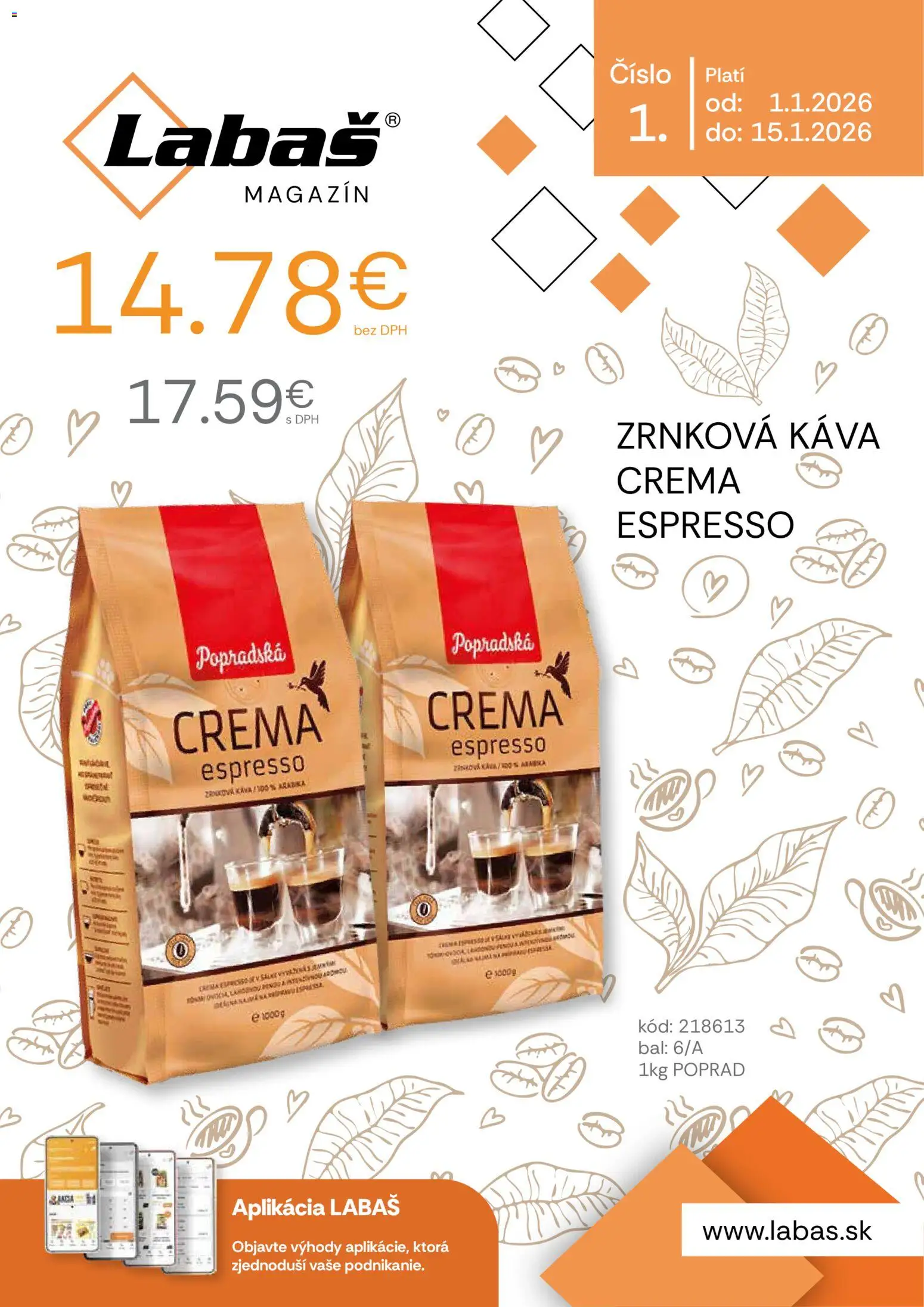 Náhľad Labaš letáku platného od 01.01.2026