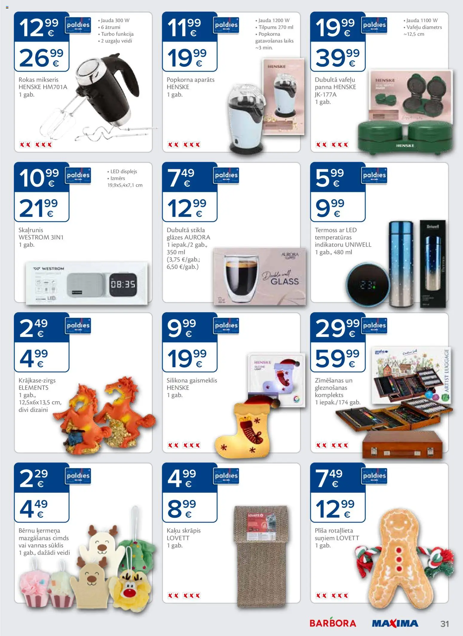 Skatīt Maxima akciju bukletu, derīgs no 2025.12.09