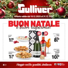 Anteprima dell'opuscolo Attuale volantino dal negozio Gulliver valido da 19/12/2025