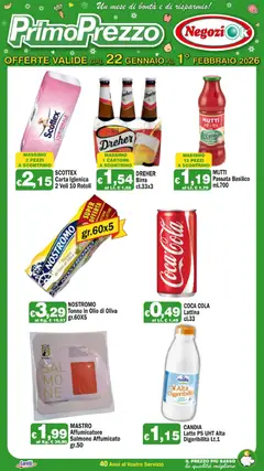 Anteprima dell'opuscolo Attuale volantino dal negozio Primo Prezzo valido da 22/01/2026