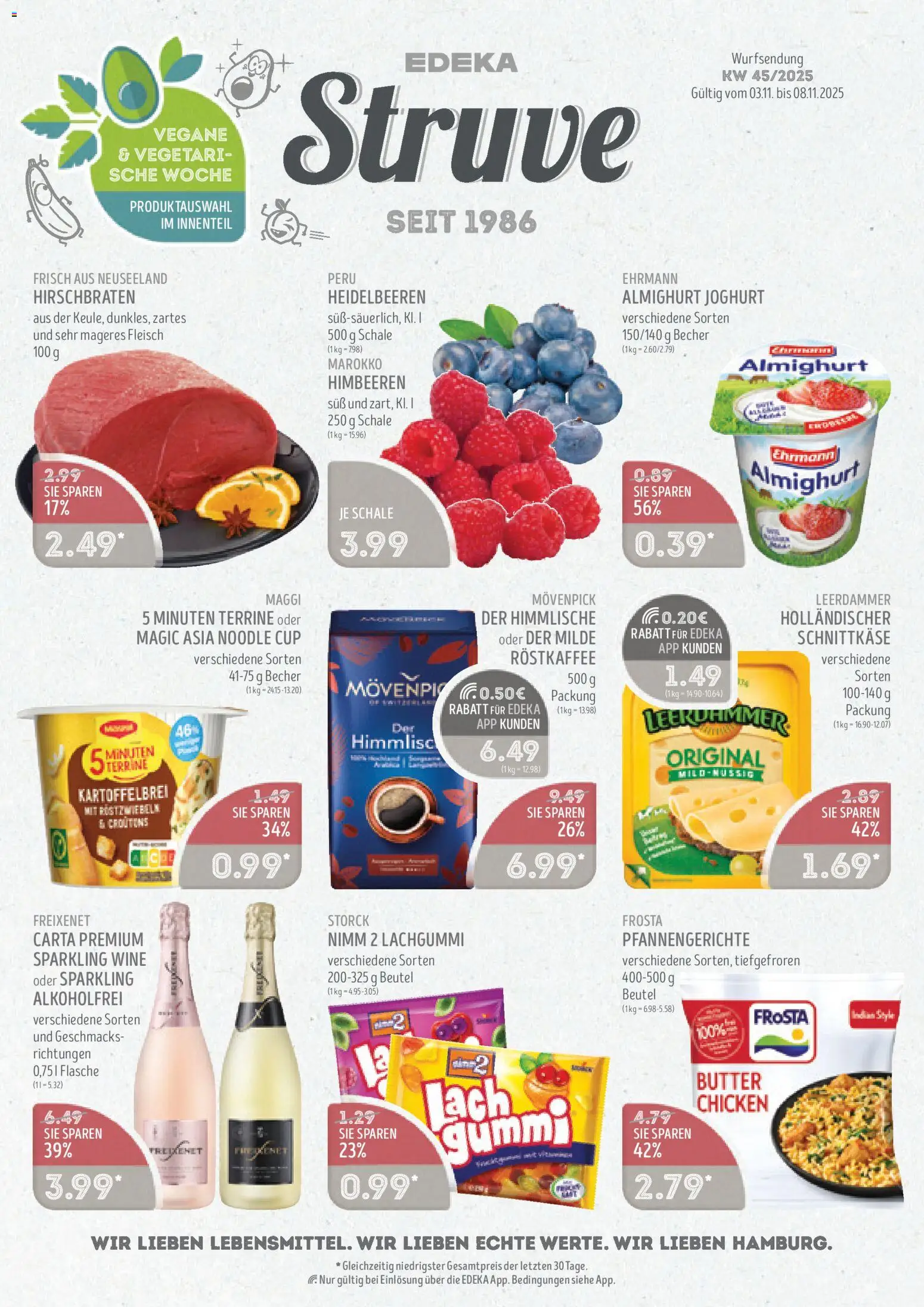 Vorschau von dem Prospekt des Geschäftes Edeka Struve, gültig ab dem 03.11.2025