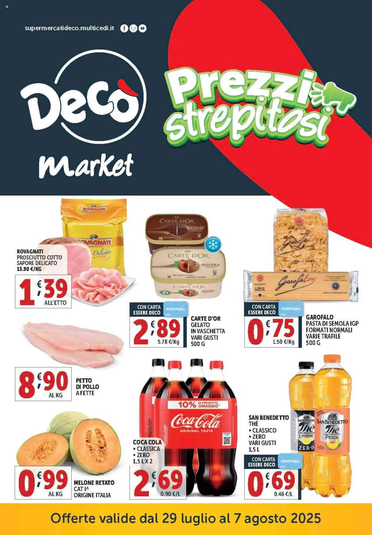 Volantino Decò valido da 29/07/2025 numero di pagina 1