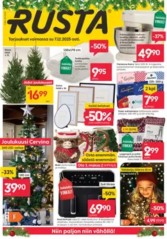 Kaupan Rusta Tarjoukset esikatselu, voimassa 01/12/2025