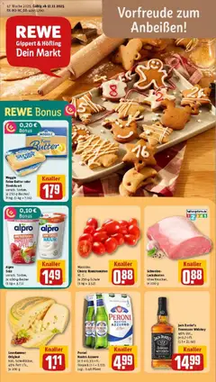 Vorschau von dem Prospekt des Geschäftes Rewe, gültig ab dem 17.11.2025