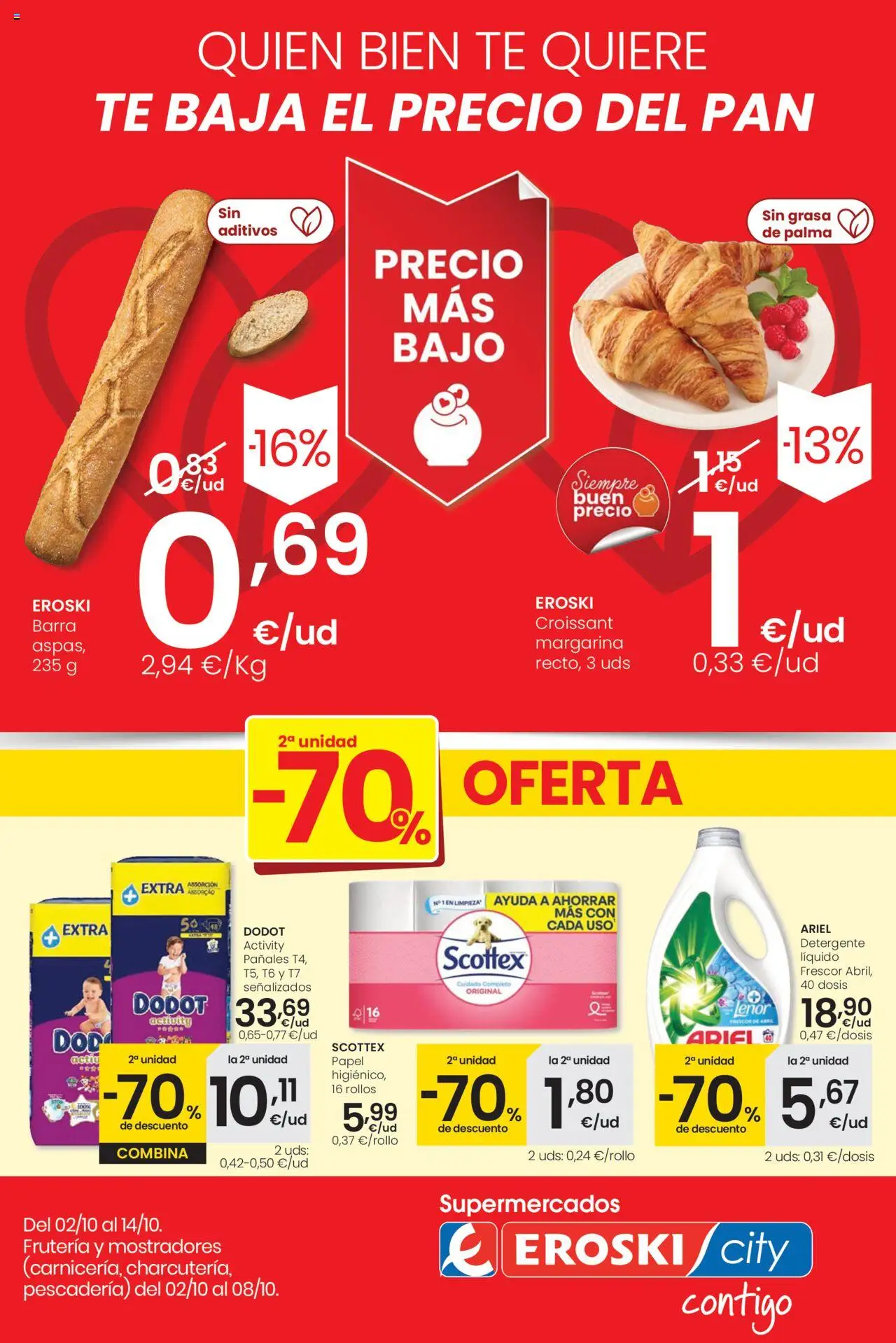Folleto Eroski del 02/10/2025 - 14/10/2025 > Precio más bajo 
