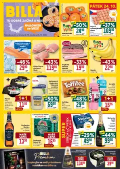 Náhled nabídky: Billa Velký leták platný od 22.10.2025
