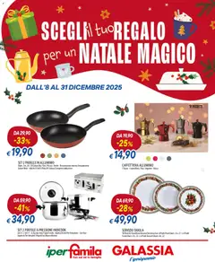 Anteprima dell'opuscolo Volantino Idee Regalo dal negozio Galassia valido da 08/12/2025