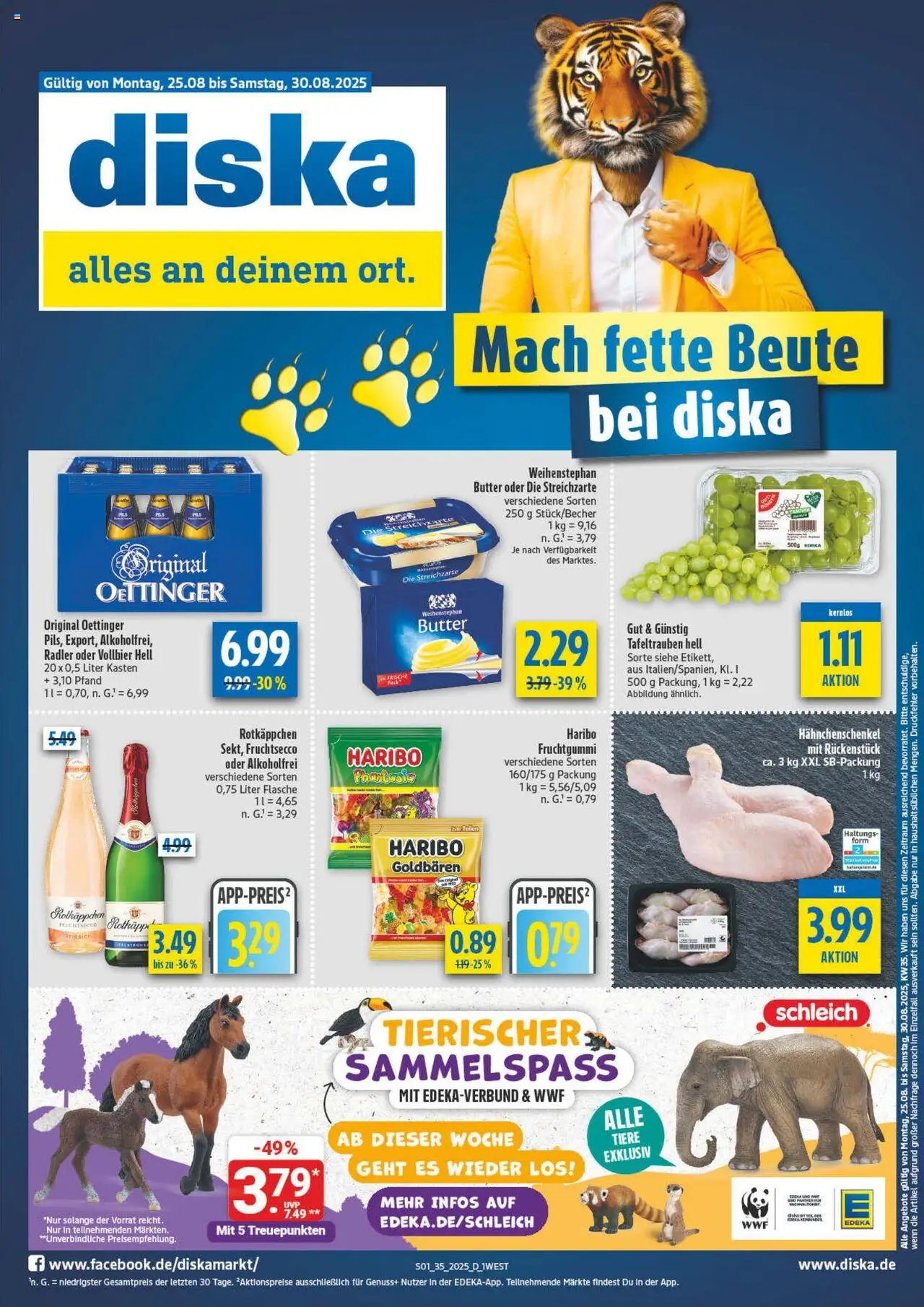 Diska Bayern (vom 25.08.2025 - 30.08.2025)