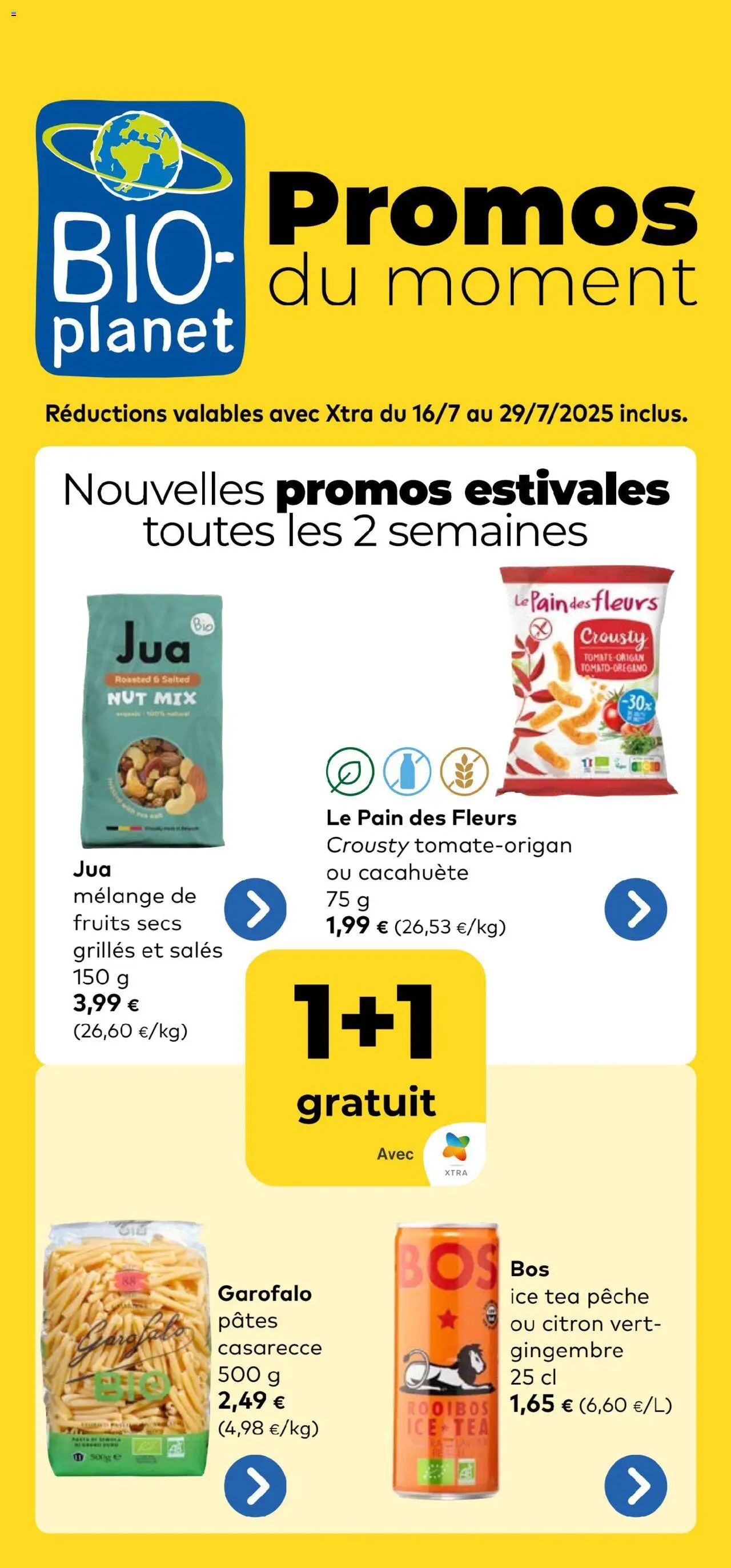 BioPlanet shop Publicité geldig vanaf 16/07/2025 - Paginanummer 1
