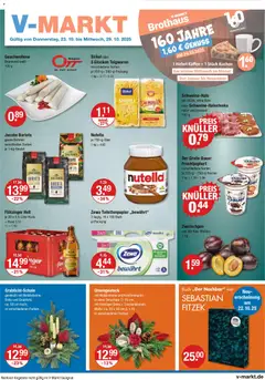 Vorschau von dem Prospekt des Geschäftes V-Markt, gültig ab dem 23.10.2025