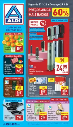 Pré-visualização do folheto da loja Aldi válida a partir de 23/03/2026