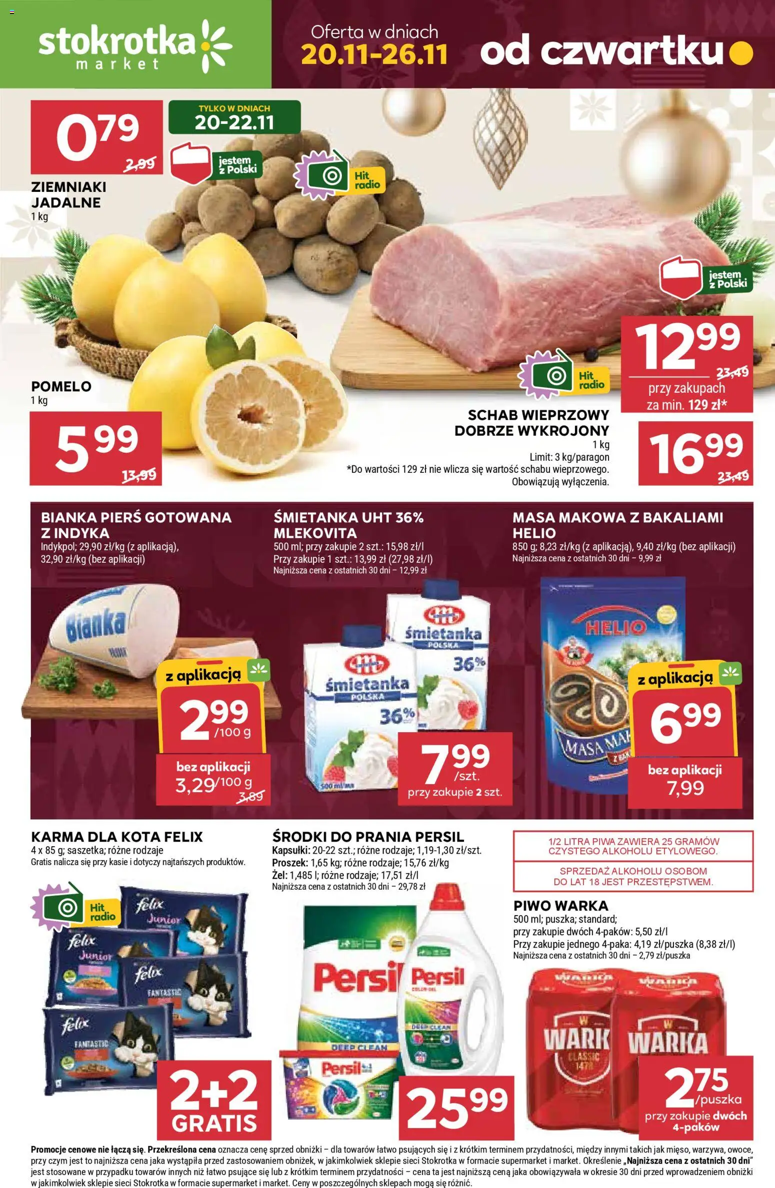 Pogląd gazetki "Market" ze sklepu Stokrotka ważnej od 20.11.2025