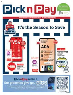 Preview of Pick n Pay flyer valid from 20/10/2025