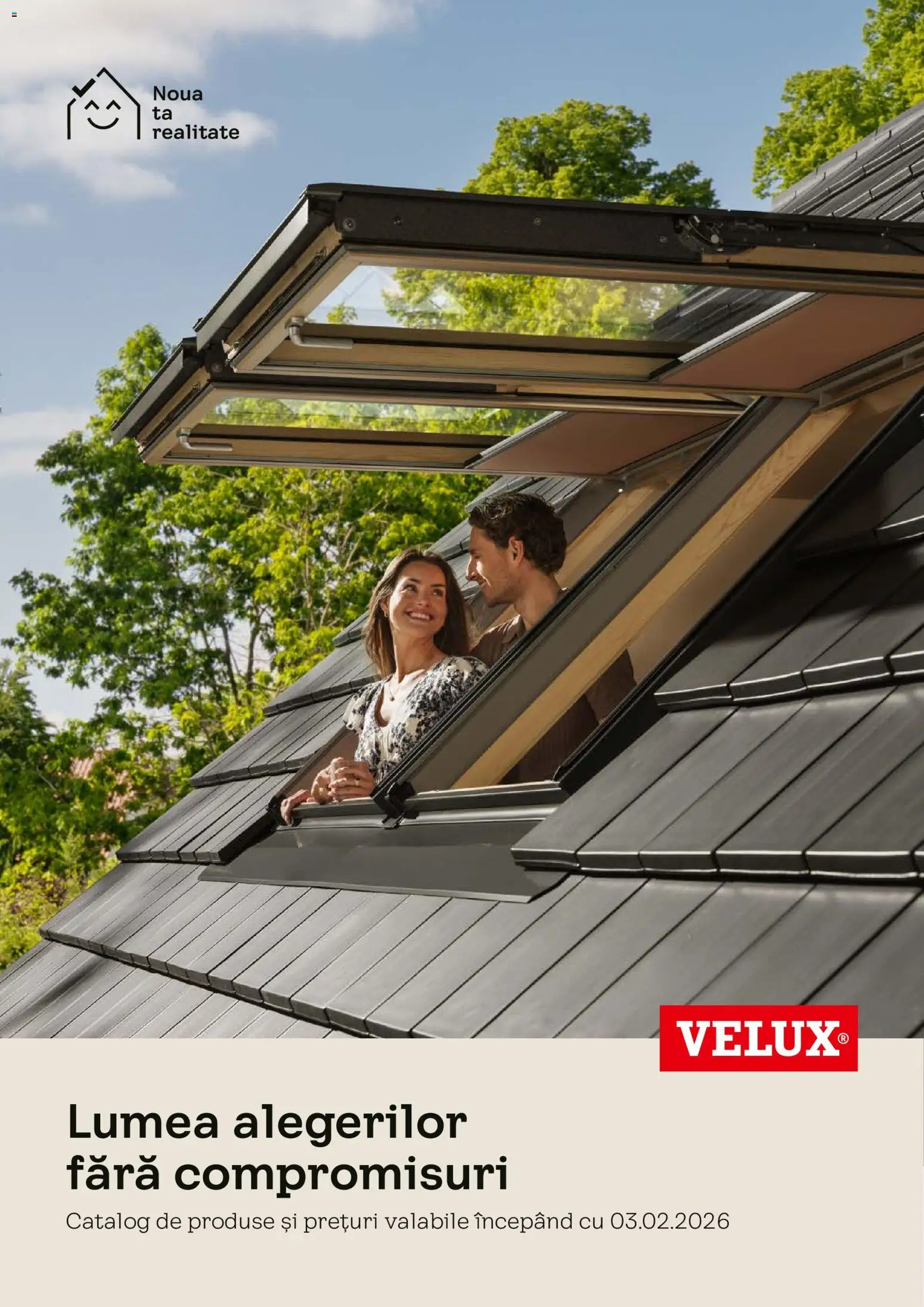 Previzualizarea de cataloage: Velux Catalog nou valabil de la 03.02.2026
