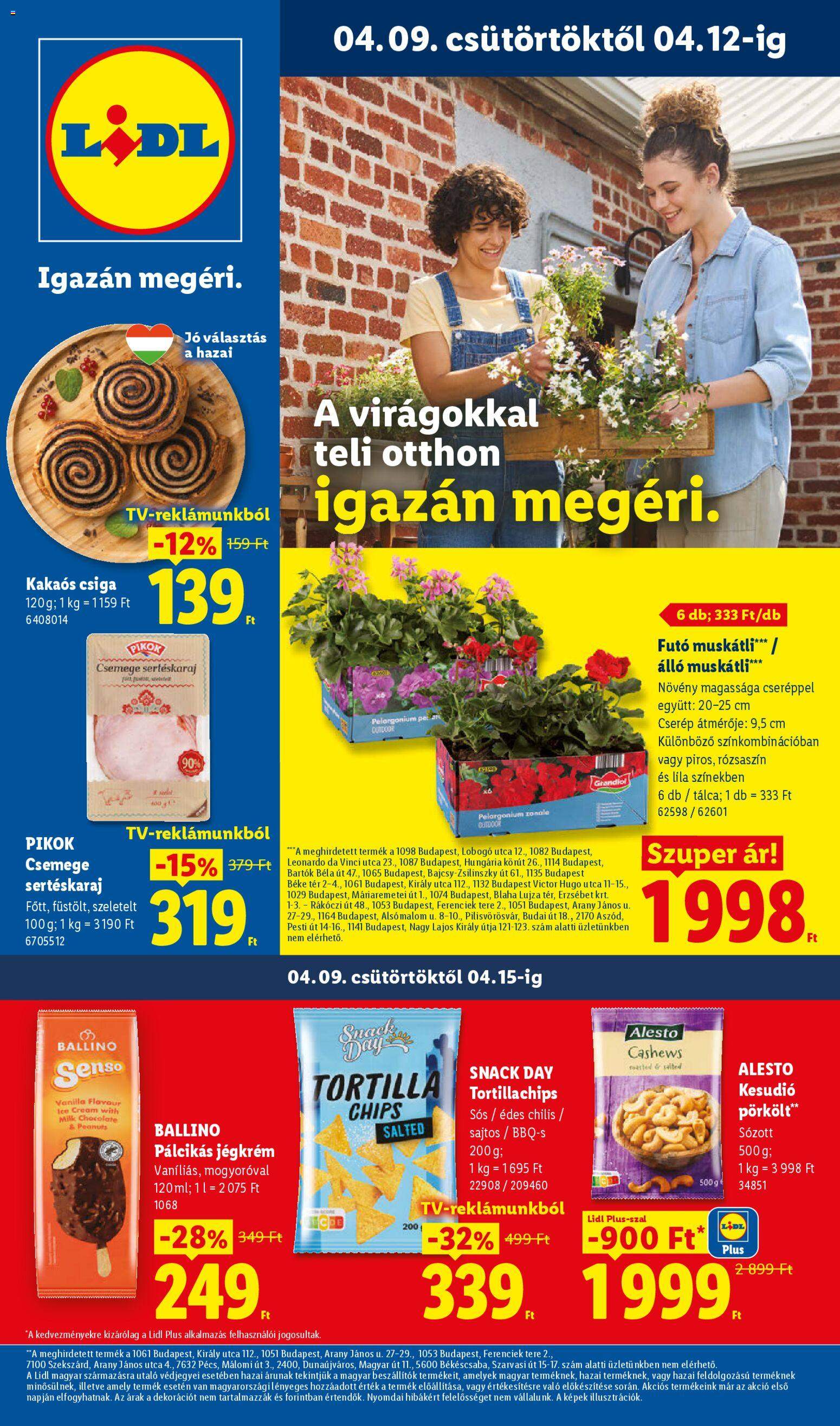 Akciós újság Lidl 04.09.