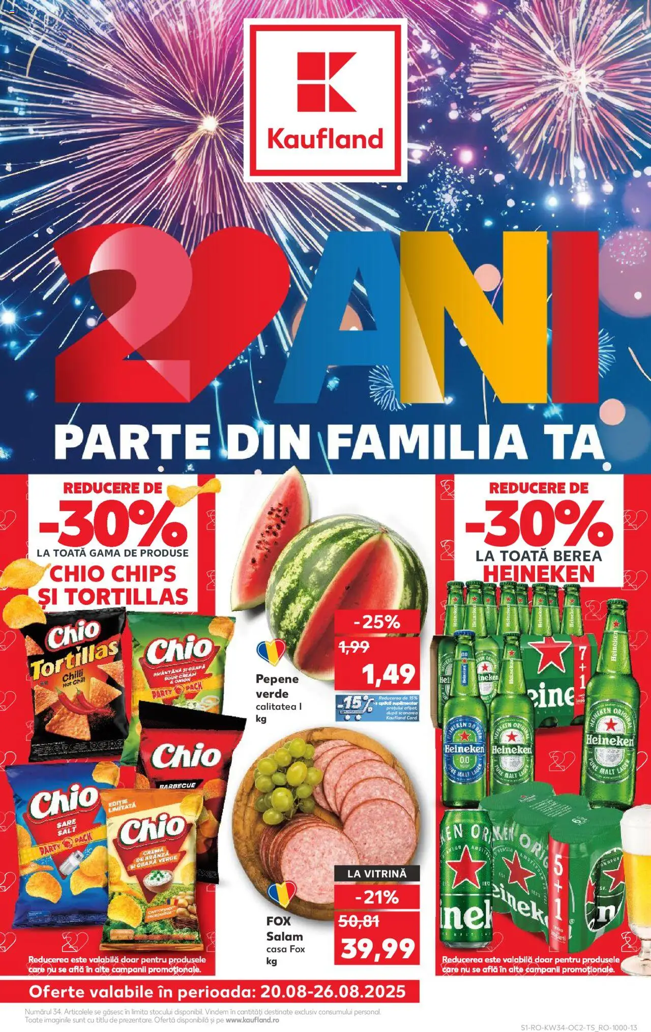 Kaufland RO aktuális szórólap, érvényes 2025.08.20.-től - 1 oldal