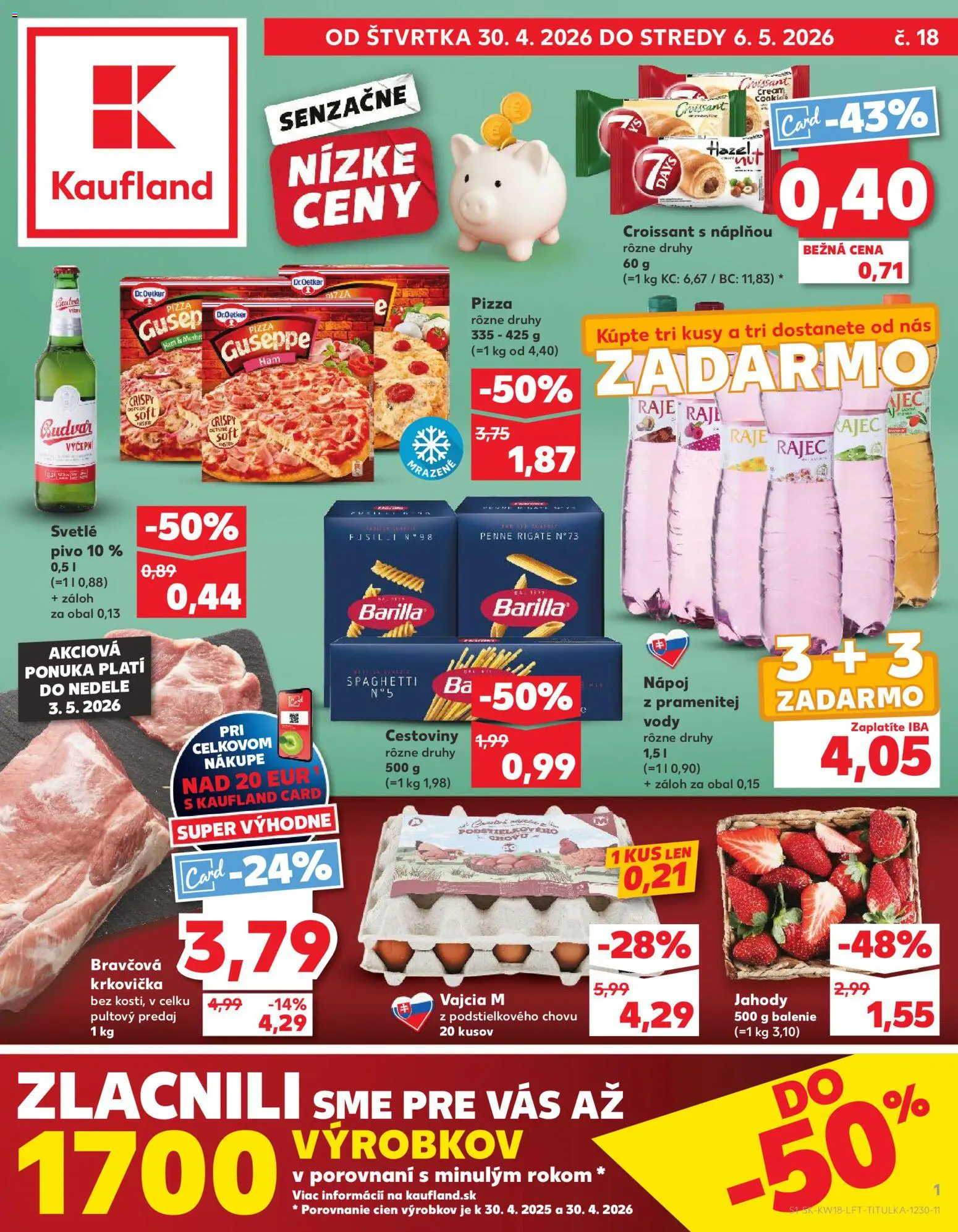 Náhľad Kaufland letáku platného od 30.04.2026