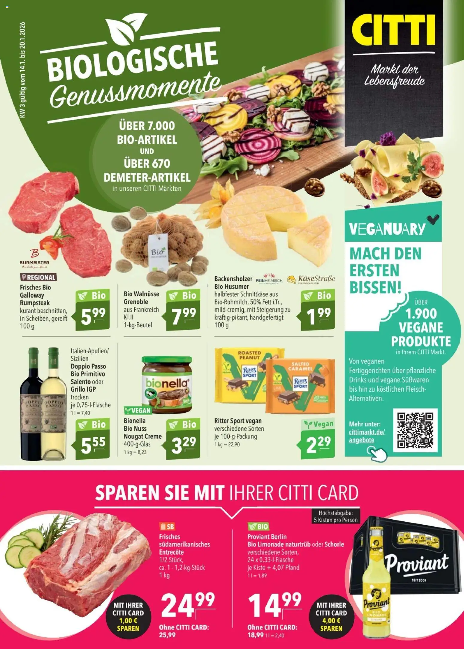 Eksempel på tilbudsavis Tilbud fra butik CITTI gyldig fra 14/01/2026