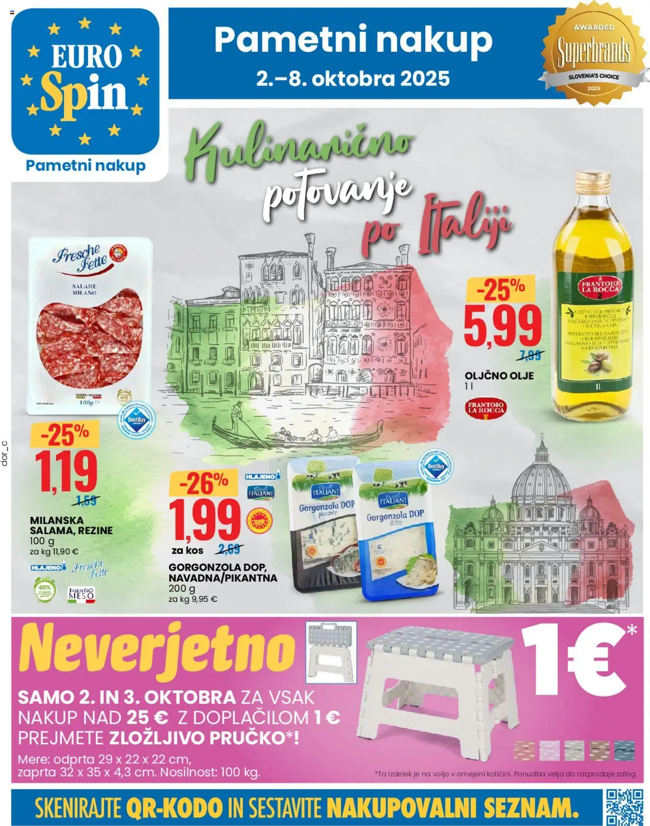 Eurospin Ljubljana od 02.10.2025 - aktualna ponudba - stran 1