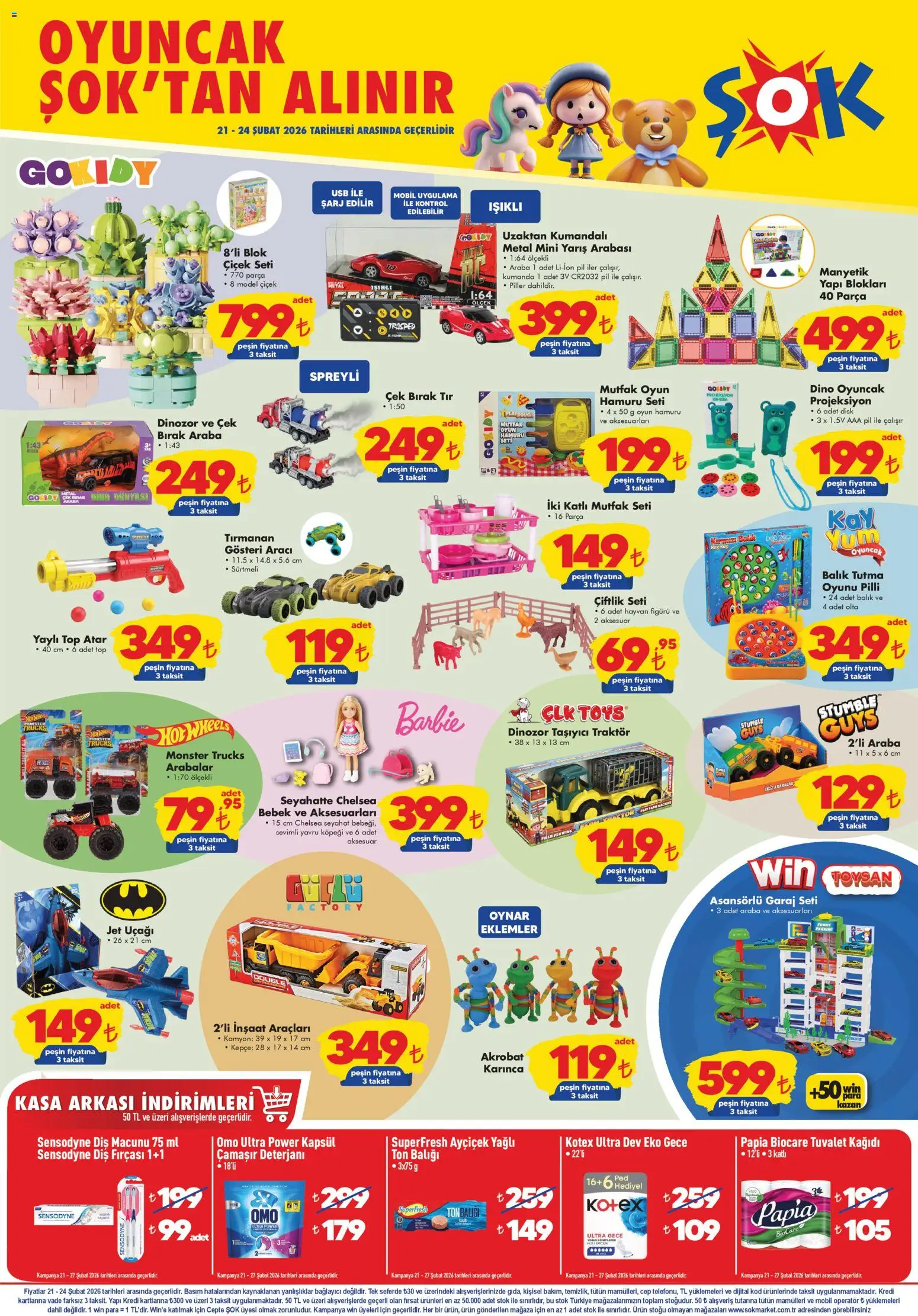 Şok Market Hafta sonu fırsatları 21.02.2026 - Broşürünün önizlemesi