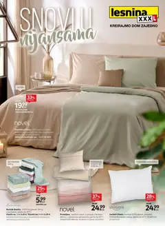Pregled letka Lesnina XXXL: Snovi u nijansama katalog do 29.05.2026 trgovine Lesnina vrijedi od 27.04.2026