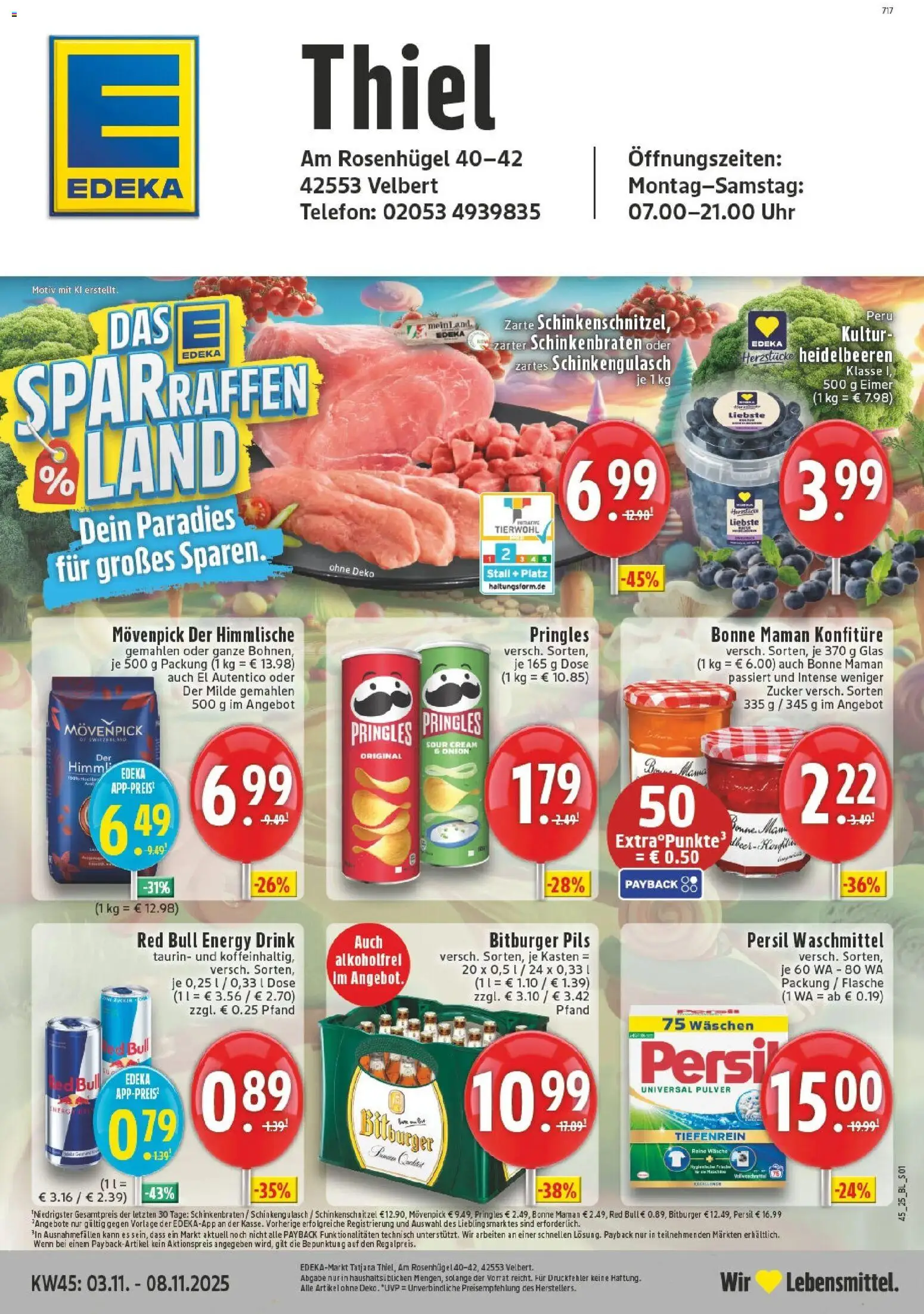 Vorschau von dem Prospekt des Geschäftes Edeka, gültig ab dem 02.11.2025