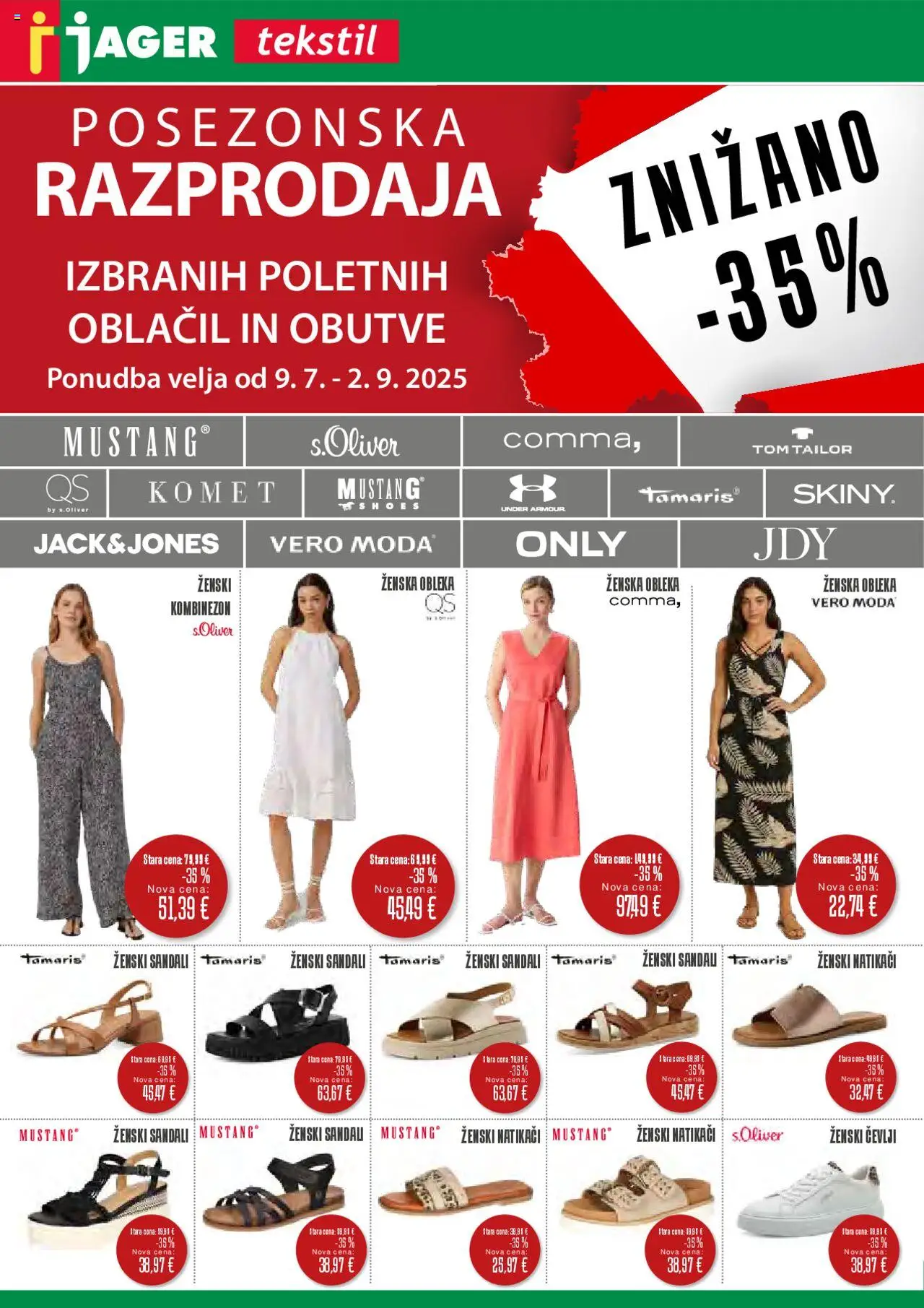 Jager Katalog tekstil od 16.07.2025 - aktualna ponudba - stran 1