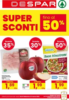 Anteprima dell'opuscolo Attuale volantino dal negozio Despar valido da 19/02/2026