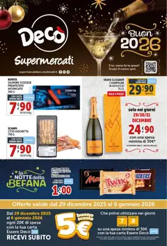 Anteprima dell'opuscolo Volantino Supermercati - Napoli dal negozio Decò valido da 29/12/2025