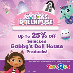 Preview of Toys R Us flyer valid from 15/09/2025