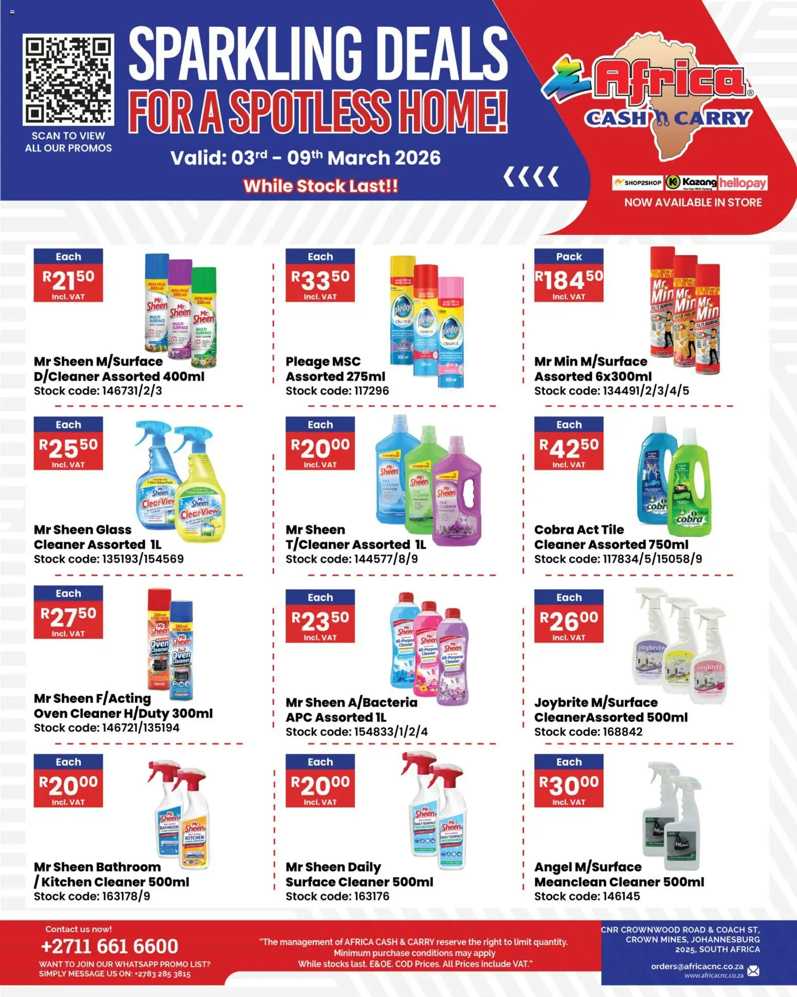 Preview of Africa Cash & Carry flyer valid from 03/03/2026