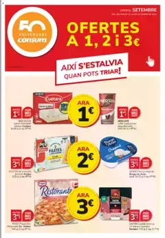 Vista previa del folleto de la tienda Consum válido desde el 28/08/2025 