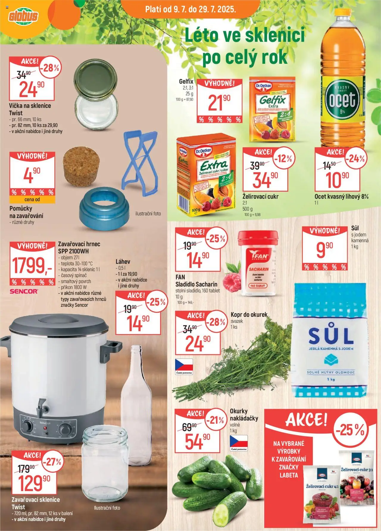  Globus leták od 09.07.2025 >> Akční nabídka "Trmice"