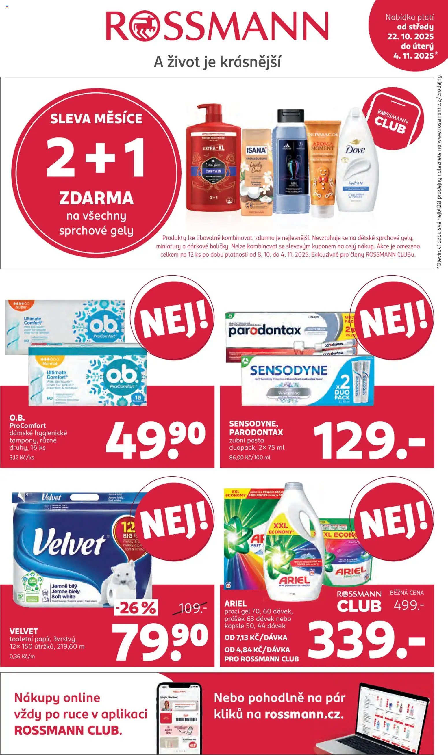  Rossmann Leták (22.10.2025 - 04.11.2025)