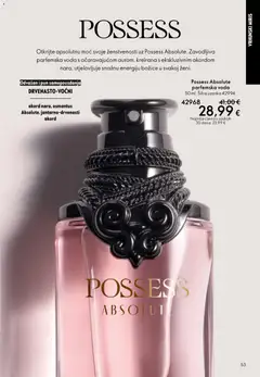 Pregled letka Katalog mesiac (číslo)/rok trgovine Oriflame vrijedi od 19.11.2025 | Stranica: 53